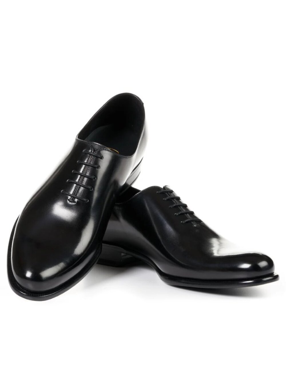 Paul Evans Black Leather Oxfords in Size 10